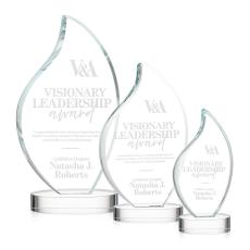 Product Image of Odessy Flame Award on Alberton Base - Clear