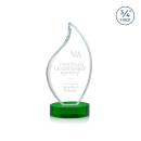 Odessy Flame Award on Alberton Base - Green