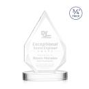 Hawthorne Award on Alberton Base - Clear