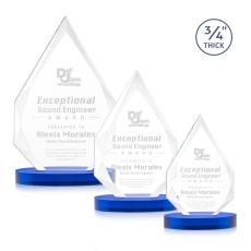 Product Image of Hawthorne Award on Alberton Base - Blue