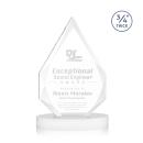 Hawthorne Award on Alberton Base - White