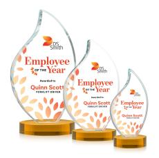 Odessy Flame VividPrint Award on Alberton Base - Amber - Shop by Recipient