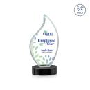 Odessy Flame VividPrint&trade; Award on Alberton Base - Black