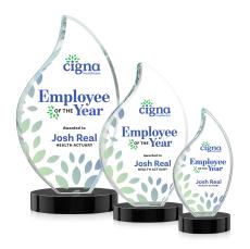 Odessy Flame VividPrint Award on Alberton Base - Black - Shop by Recipient