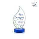 Odessy Flame VividPrint&trade; Award on Alberton Base - Blue