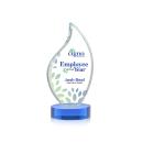 Odessy Flame VividPrint&trade; Award on Alberton Base - Sky Blue