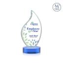 Odessy Flame VividPrint&trade; Award on Alberton Base - Sky Blue
