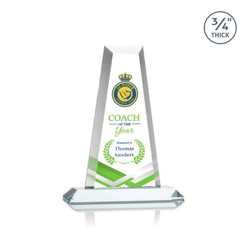 Recognition Awards - Crystal Awards - Imperial VividPrint&trade; Award - Clear
