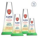 Imperial VividPrint&trade; Award on Newhaven Base - Green