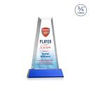 Imperial VividPrint&trade; Award on Newhaven Base - Blue