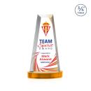 Imperial VividPrint&trade; Award on Alberton Base - Amber