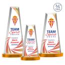 Imperial VividPrint&trade; Award on Alberton Base - Amber