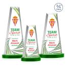 Imperial VividPrint&trade; Award on Alberton Base - Green