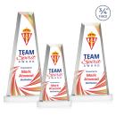 Imperial VividPrint&trade; Award on Alberton Base - White