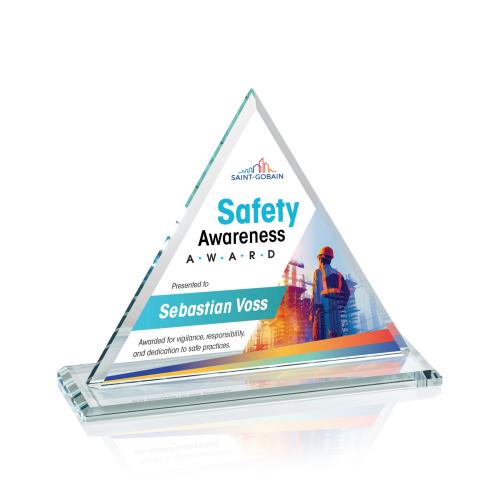 Recognition Awards - Crystal Awards - Dresden VividPrint&trade; Award - Starfire