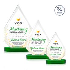 Hawthorne VividPrint Award on Alberton Base - Green - Shop by Recipient