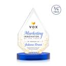 Hawthorne VividPrint&trade; Award on Alberton Base - Blue