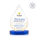 Hawthorne VividPrint&trade; Award on Alberton Base - Blue