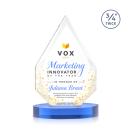 Hawthorne VividPrint&trade; Award on Alberton Base - Sky Blue