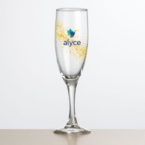 Corporate Gifts - Barware - Wine & Champagne - Champagne Flutes - Carberry Flute - VividPrint&trade;