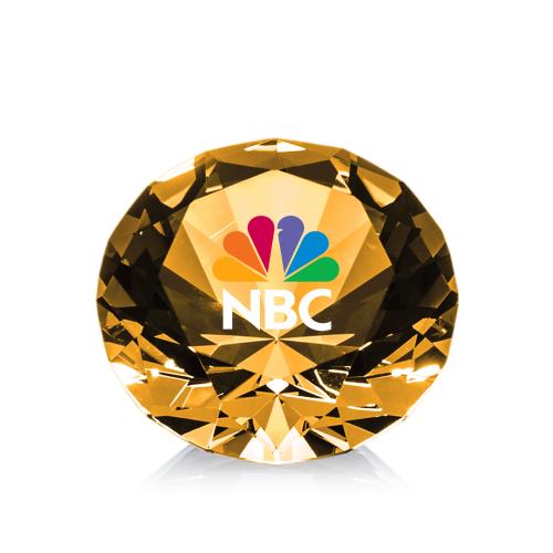 Recognition Awards - Shop by Recipient - Real Estate Awards - Gemstone VividPrint&trade; Award - Amber