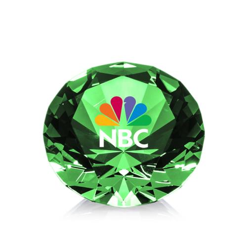 Recognition Awards - Crystal Awards - Gemstone VividPrint&trade; Award - Emerald