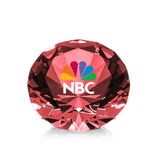 Recognition Awards - Crystal Awards - Gemstone VividPrint&trade; Award - Ruby