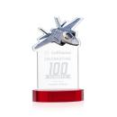 Top Gun Award on Alberton Base - Red