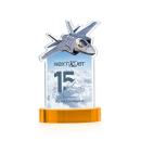 Top Gun VividPrint&trade; Award on Alberton Base - Amber