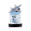 Top Gun VividPrint&trade; Award on Alberton Base - Black