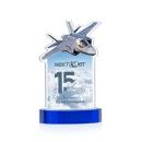 Top Gun VividPrint&trade; Award on Alberton Base - Blue