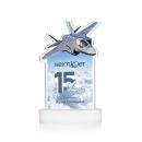 Top Gun VividPrint&trade; Award on Alberton Base - White