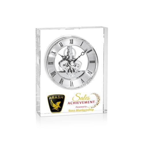 Recognition Awards - Shop by Recipient - Retirement Awards -  Ashland Silver VividPrint™ Clock