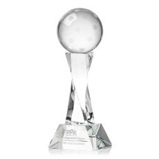 Pickleball Award on Langport Base - Clear - New Items