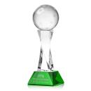 Pickleball Award on Langport Base - Green
