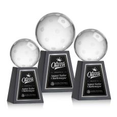 Pickleball Award on Tall Marble Base - New Items