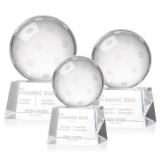 Pickleball Award on Robson Base - Coach Awards