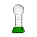 Pickleball Award on Stowe Base - Green