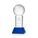 Pickleball Award on Stowe Base - Blue