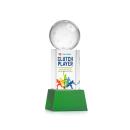 Pickleball VividPrint&trade; Award on Belcroft Base - Green