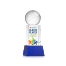 Pickleball VividPrint&trade; Award on Belcroft Base - Blue