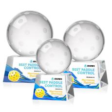 Pickleball VividPrint Award on Robson Base - Full Color Awards