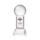 Pickleball VividPrint&trade; Award on Stowe Base - Clear