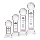 Pickleball VividPrint&trade; Award on Stowe Base - Clear