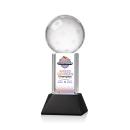 Pickleball VividPrint&trade; Award on Stowe Base - Black