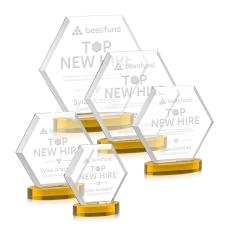 Product Image of Barnett Award on Alberton Base - Amber
