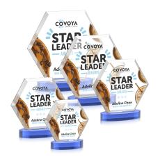 Barnett VividPrint Award on Alberton Base - Sky Blue - Shop by Recipient