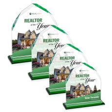 Montibello VividPrint Award - Green - Recognition Awards