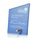 Atchison Blue Slant Award - Gold