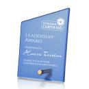 Atchison Blue Slant Award - Gold